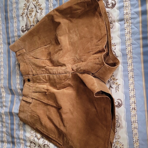 EUC leather shorts - Picture 1 of 7